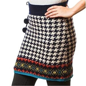 Everest Designs Handmade Wool Skirt Juliet Navy